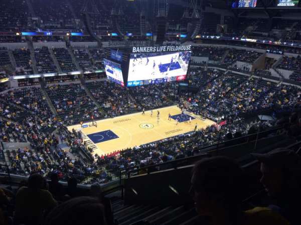 Gainbridge Fieldhouse, section: 211, row: 9, seat: 6