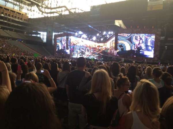 Ford Field, section: Floor M, row: 21, seat: 17