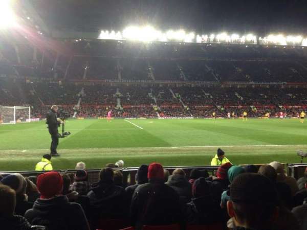 Old Trafford, section: S122, row: JJ, seat: 212