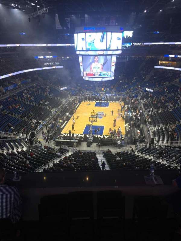 Kia Center, section: 216, row: 1, seat: 18