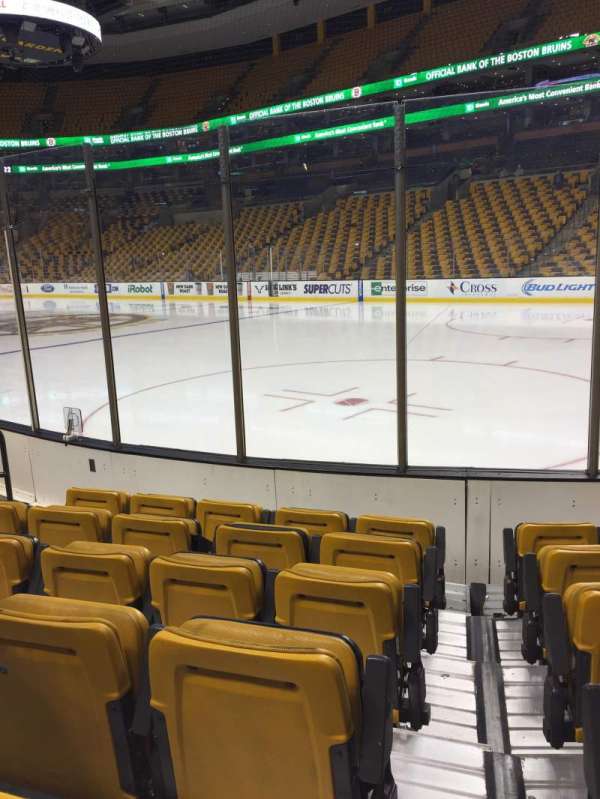 TD Garden, section: 19, row: 6, seat: 9