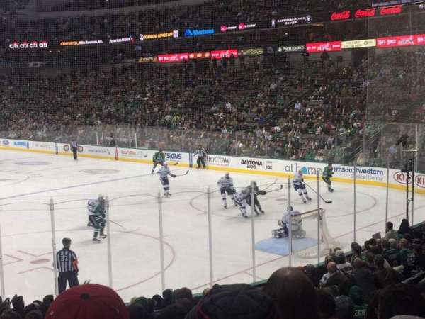 American Airlines Center, section: 114, row: R