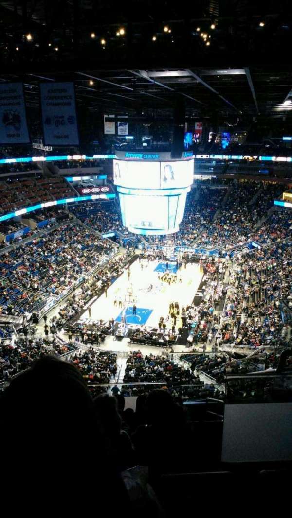 Kia Center, section: 216, row: 11, seat: 1