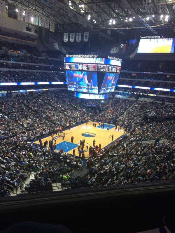 American Airlines Center, section: 315, row: B, seat: 7