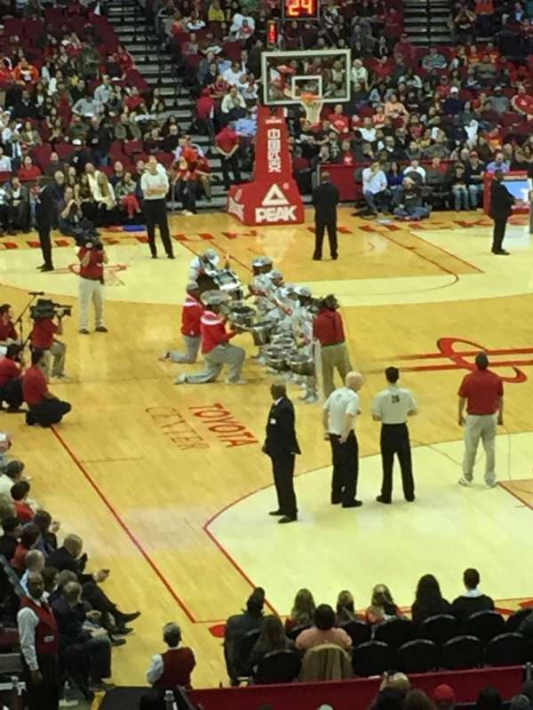 Toyota Center, section: 102, row: 25, seat: 13