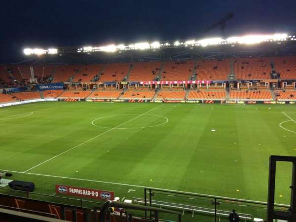 Shell Energy Stadium, section: 205, row: F, seat: 1