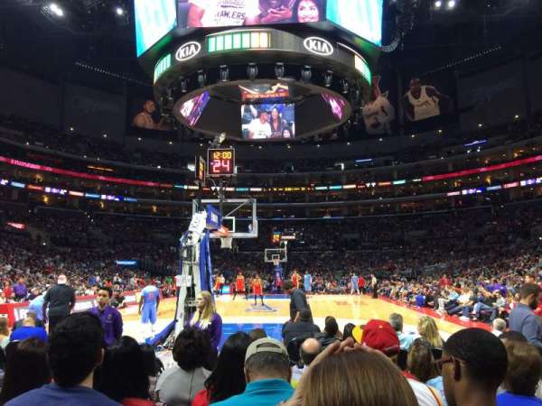 Crypto.com Arena, section: 115, row: G, seat: 8