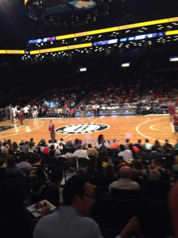 Barclays Center, section: 23, row: 9, seat: 11