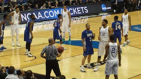KFC Yum! Center, section: 109, row: N, seat: 9