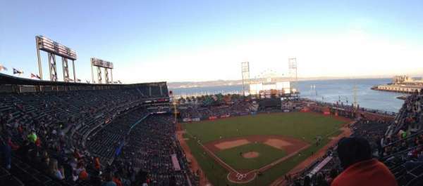 Oracle Park, section: VR314, row: 12, seat: 9