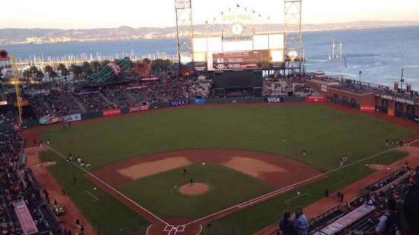 Oracle Park, section: VR314, row: 12, seat: 9