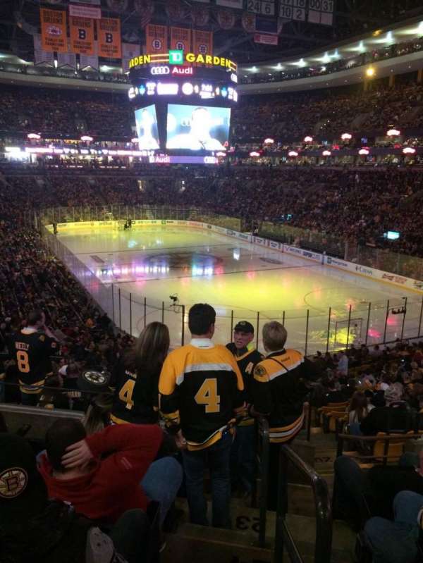 TD Garden, section: 7, row: 26, seat: 26