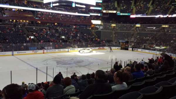 Nationwide Arena, section: 105, row: V, seat: 14