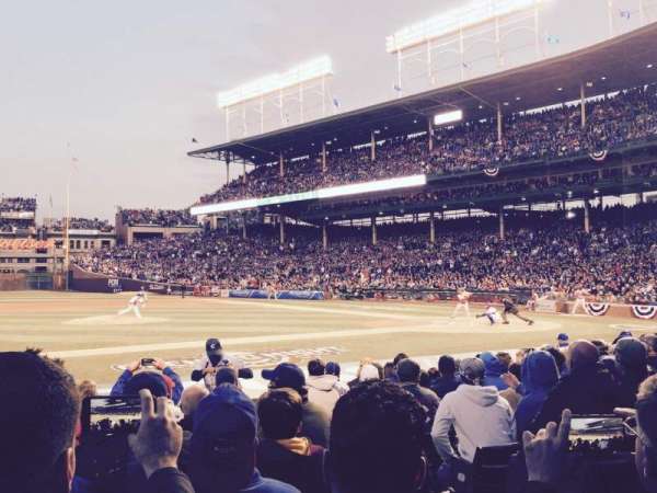 Wrigley Field, section: 12, row: 13, seat: 15
