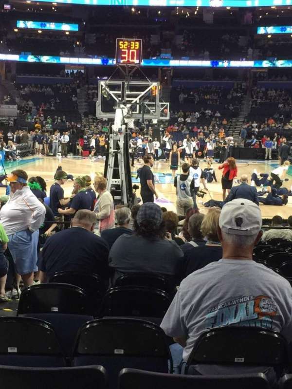 Benchmark International Arena, section: 108, row: E, seat: 111