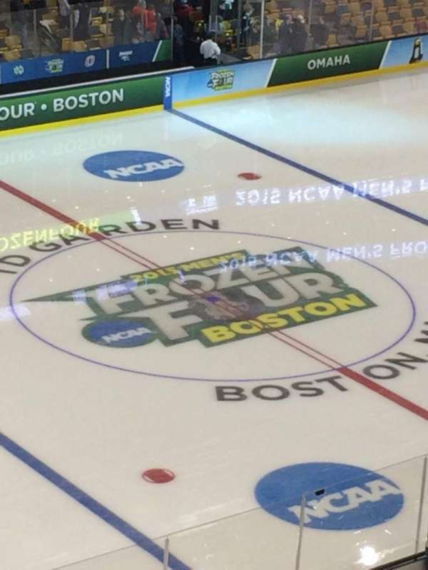 TD Garden, section: Old BAL 318, row: 3, seat: 1