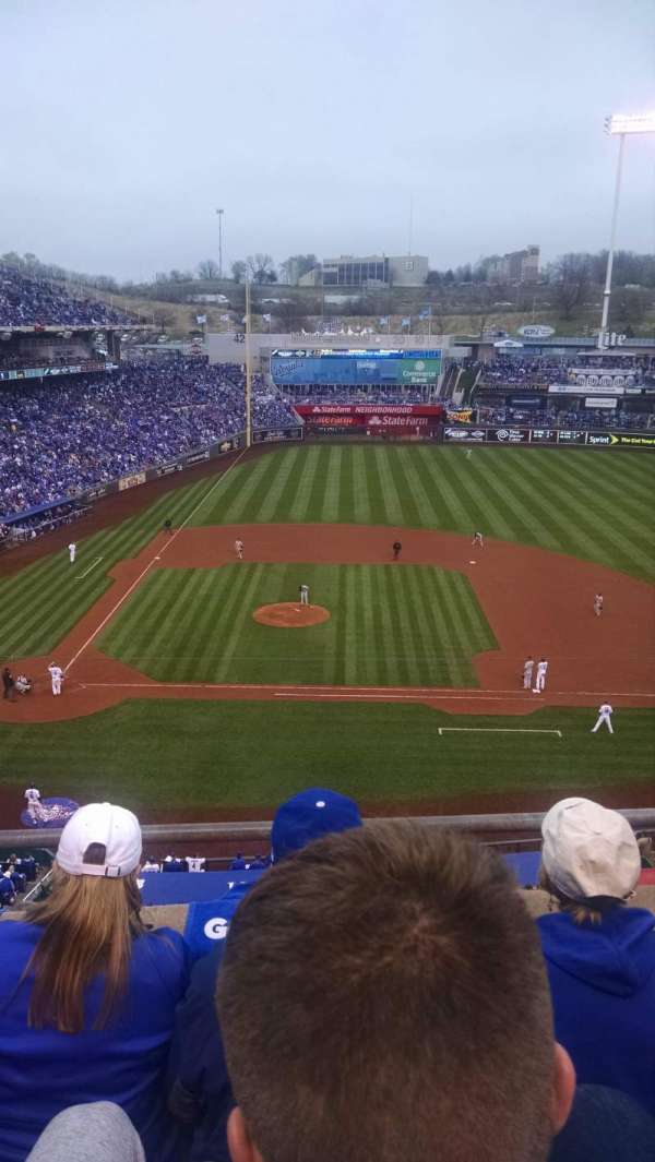 Kauffman Stadium, section: 428, row: c, seat: 6
