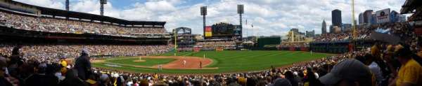 PNC Park, section: 108, row: R, seat: 12