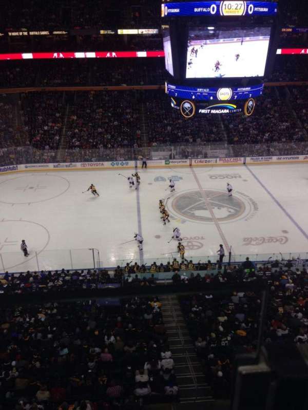 KeyBank Center, section: 307, row: 1, seat: 3