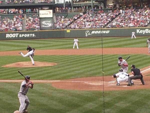 T-Mobile Park, section: 132, row: 25, seat: 6