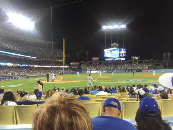 Dodger Stadium, section: 10FD, row: C, seat: 6