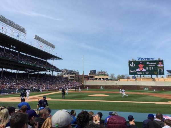 Wrigley Field, section: 22, row: 12, seat: 16