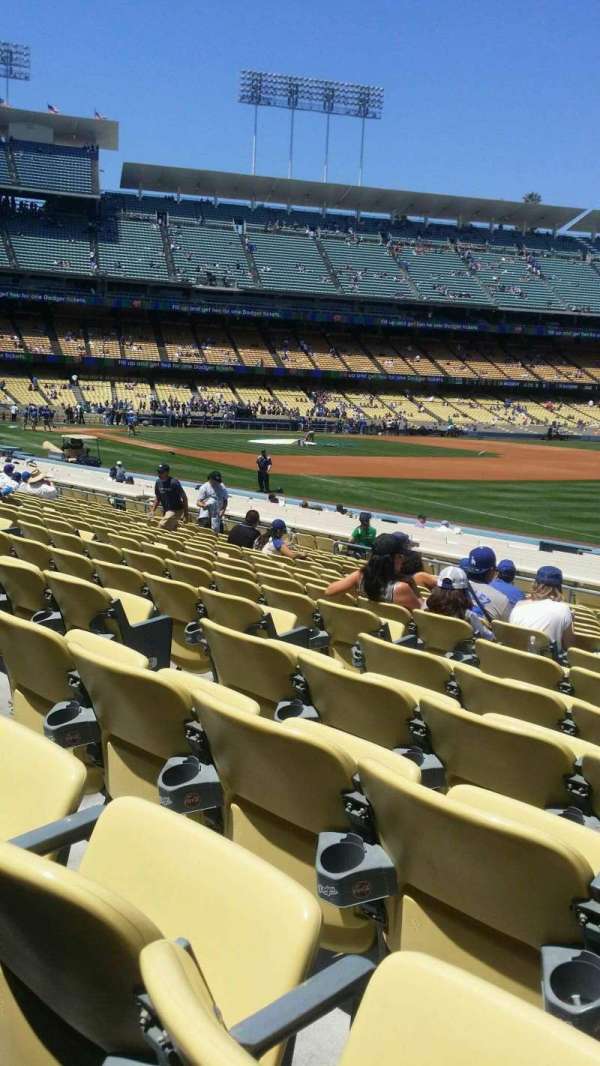 Dodger Stadium, section: 42FD, row: p, seat: 6