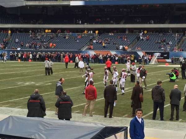 Soldier Field, section: 108, row: 4, seat: 4