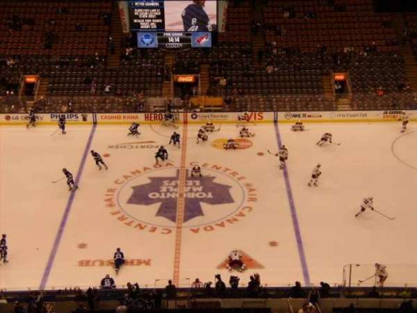 Scotiabank Arena, section: 321, row: 19, seat: 9