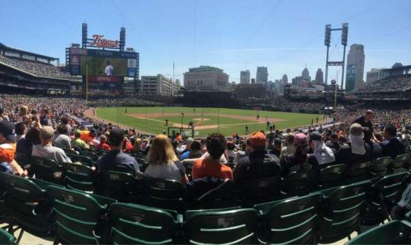 Comerica Park, section: 127, row: 35, seat: 8