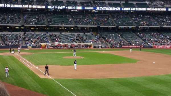 American Family Field, section: 207, row: 2, seat: 13
