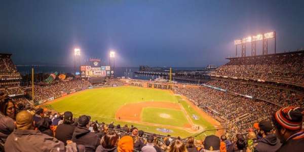 Oracle Park, section: VR323, row: 7, seat: 5
