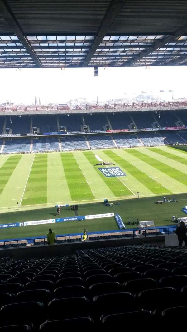 Murrayfield Stadium, section: W28, row: MM, seat: 1