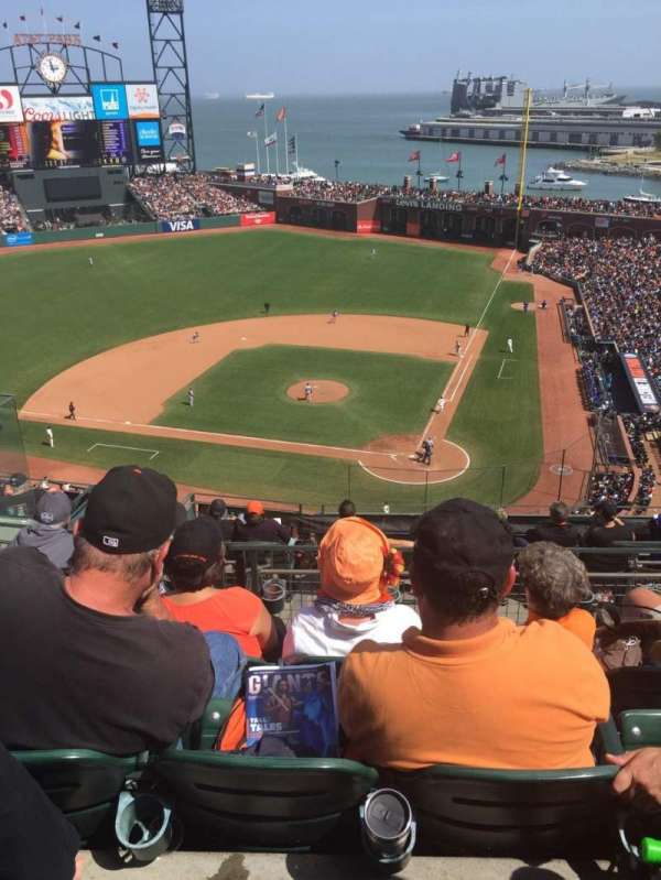 Oracle Park, section: VR, row: 5, seat: 9