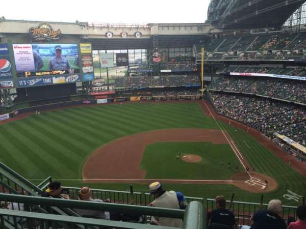 American Family Field, section: 428, row: 9, seat: 14