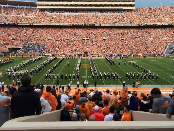 Neyland Stadium, section: U