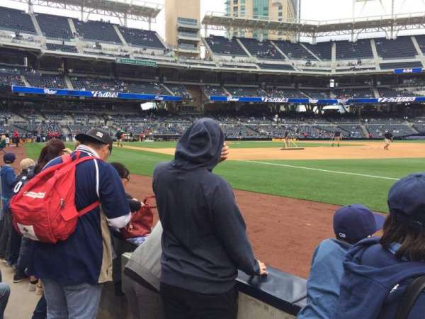 Petco Park, section: 115, row: 2, seat: 12