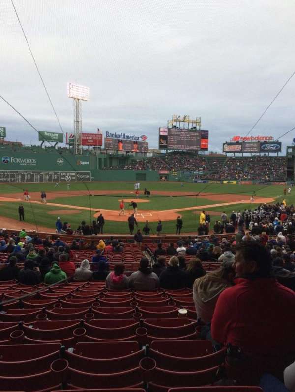 Fenway Park, section: Loge Box 131, row: MM