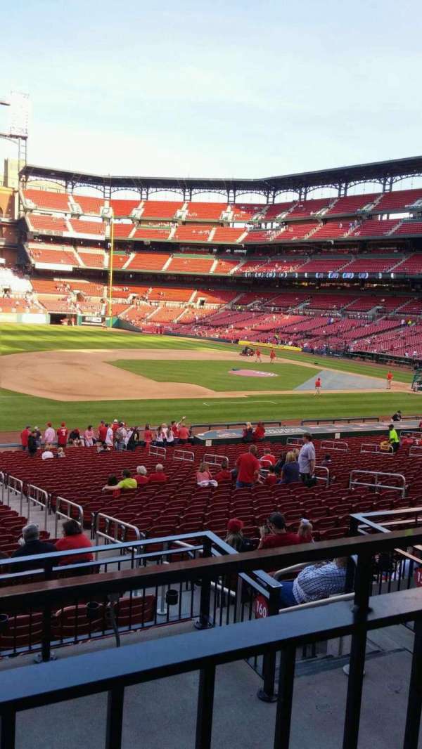 Busch Stadium, section: 160, row: 20, seat: 8