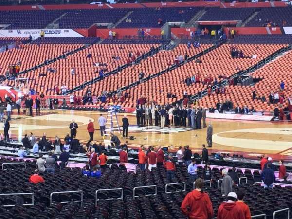 Lucas Oil Stadium, section: 137