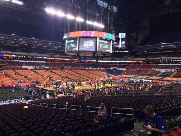 Lucas Oil Stadium, section: 144