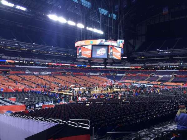 Lucas Oil Stadium, section: 148