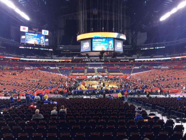 Lucas Oil Stadium, section: 101