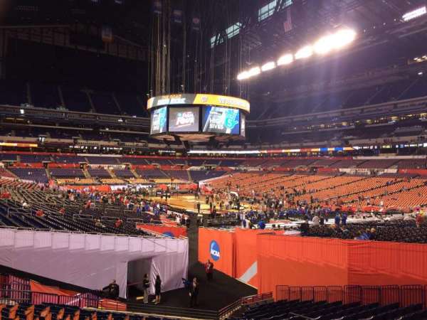 Lucas Oil Stadium, section: 105