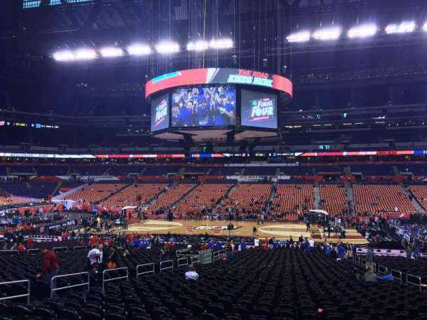 Lucas Oil Stadium, section: 112