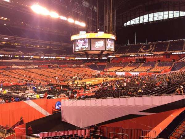 Lucas Oil Stadium, section: 118