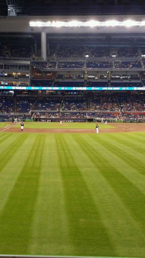 LoanDepot Park, section: 40, row: D, seat: 17