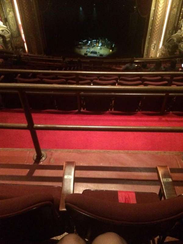 Wang Theatre, section: Balcony RC, row: U, seat: 10