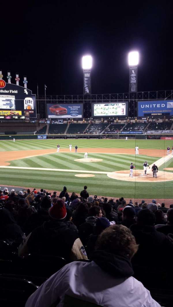Rate Field, section: Gold Box, row: 1, seat: 2,3