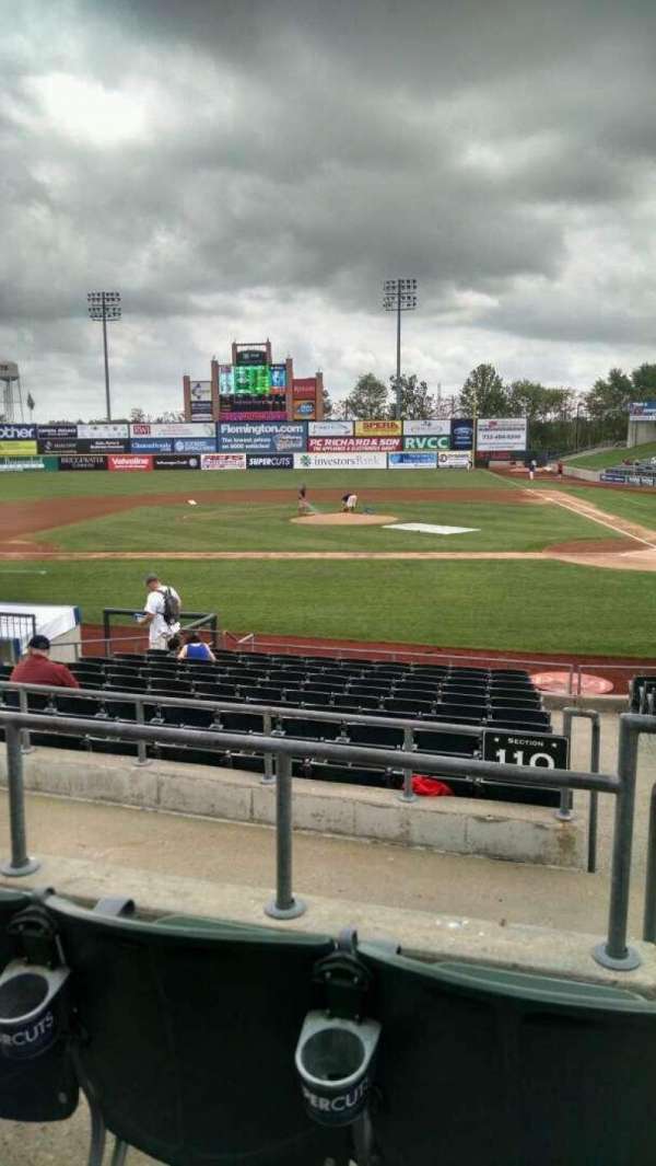 TD Bank Ballpark, section: 210, row: M, seat: 1